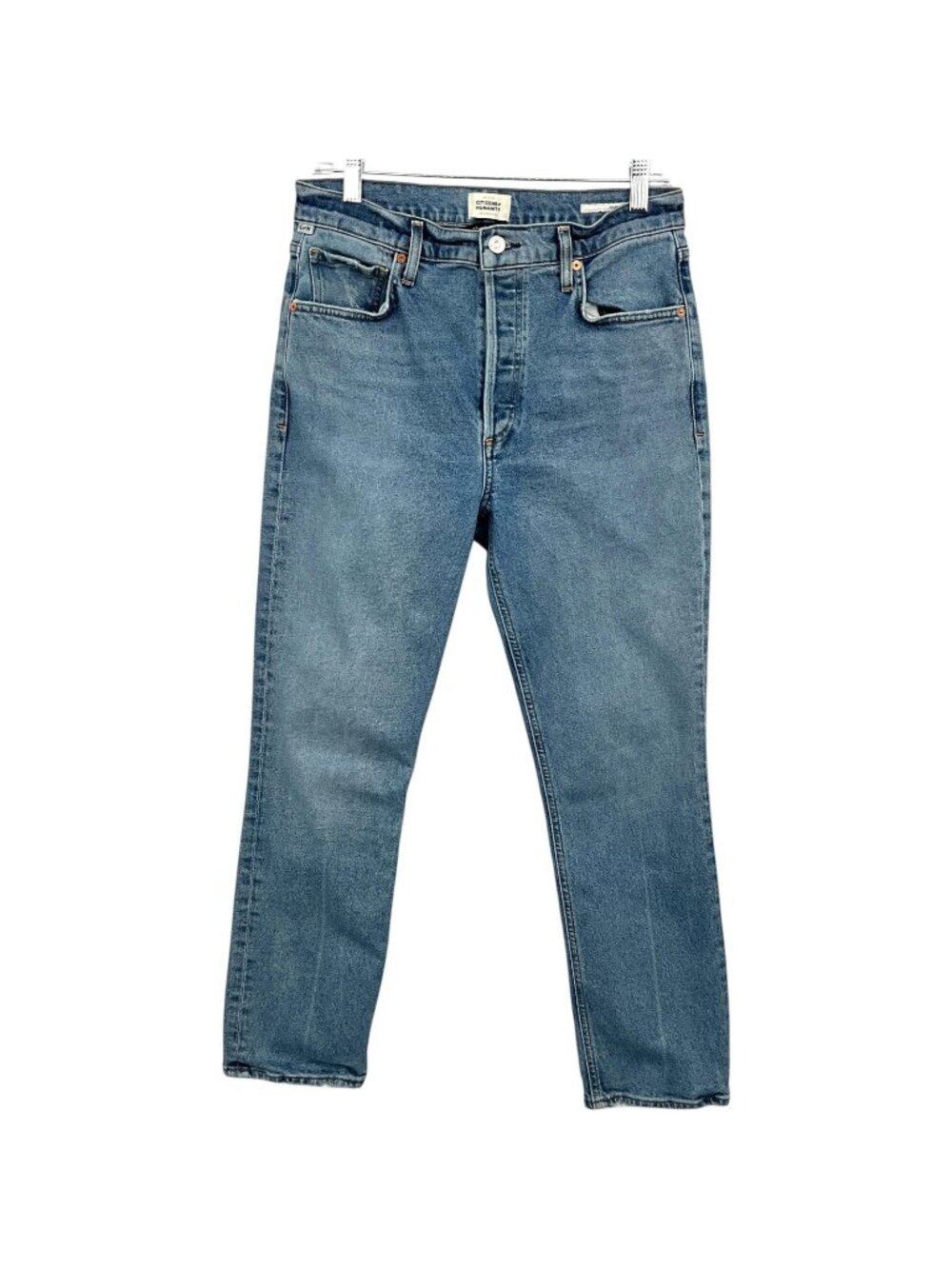 Citizens Of Humanity Jolene Jeans Womens 28 Blue High Rise Slim Straight Denim